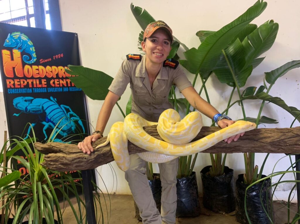 Jess Joubert - Reptile Center South Africa