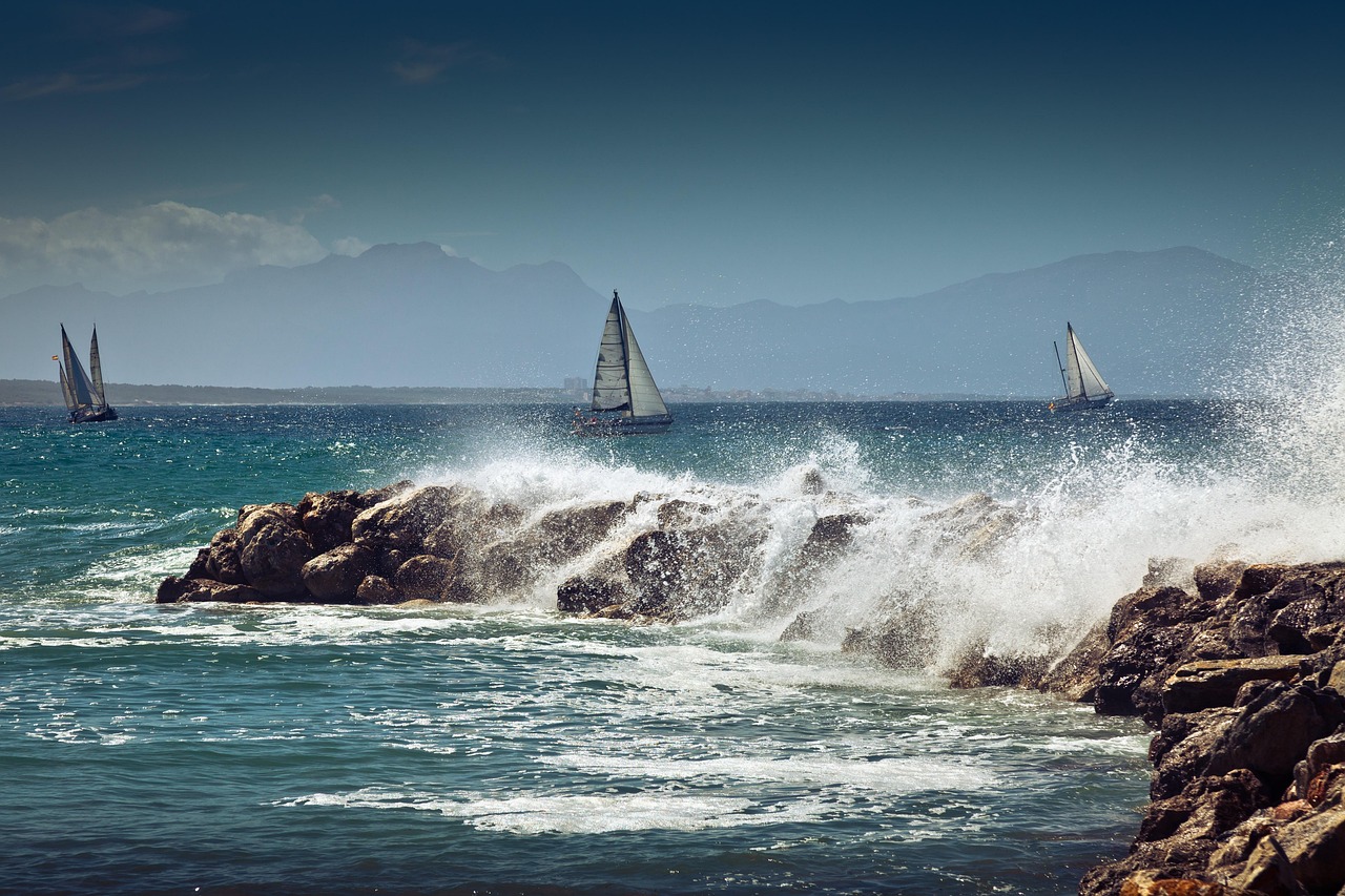 sailboat, coast, sea, water, sail, blue, summer, ocean, nature, rock, ship, mallorca, mediterranean, clouds, heaven, malta, waves, storm, boat, mallorca, mallorca, mallorca, malta, malta, malta, malta, malta-2550147.jpg